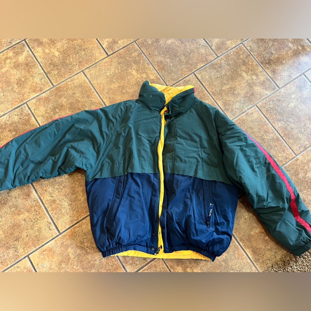 Men’s Nautica Quilted Winter Ski Coat